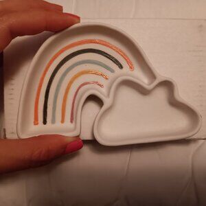 Rainbow Trinket Tray, like new